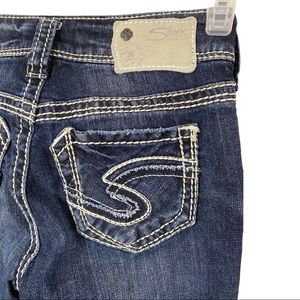 Silver Jeans Suki Straight Dark Wash Jeans